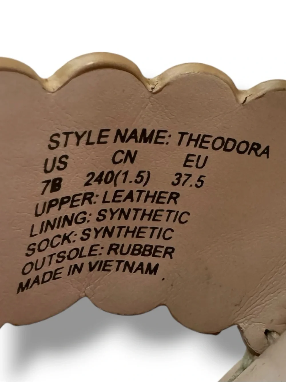 Kate Spade Theodora Espadrille Wedges Women’s 7 Tan Suede Scalloped Sandals